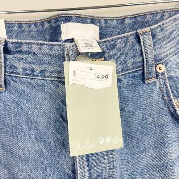 NWT H&M Flare High Waist Ankle Jeans - Picture 2 of 7